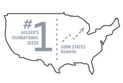 Holden's foundational seeds in Williamsburg, Iowa